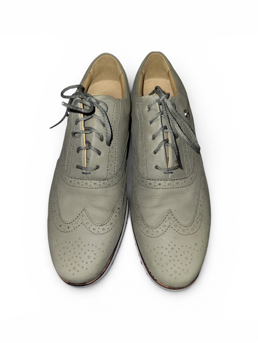 FootJoy Womens Sport Retro Golf Shoes - Olive 92366